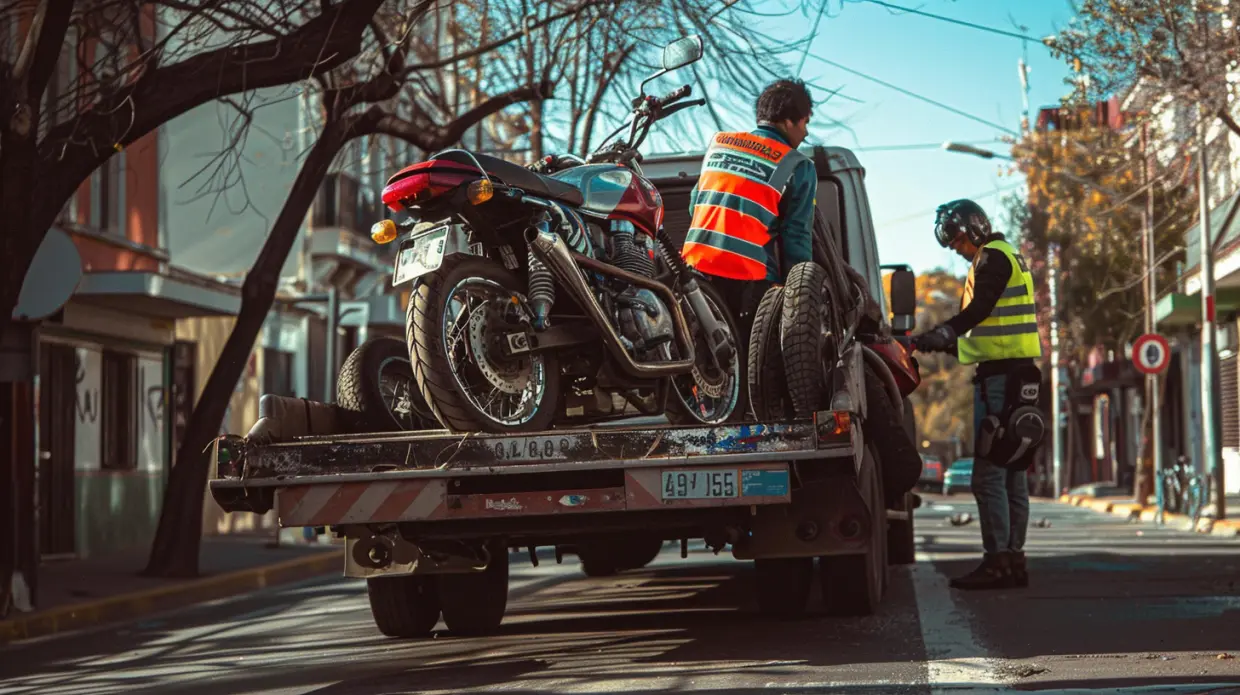 Servicio de grúa para motos - Grúas Pro 24hs